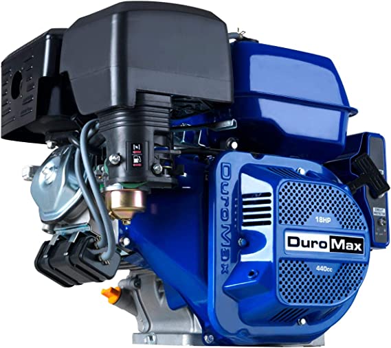 DuroMax XP18HPE 440cc 1'' Shaft Recoil/Electric Start Gas Powered Engine