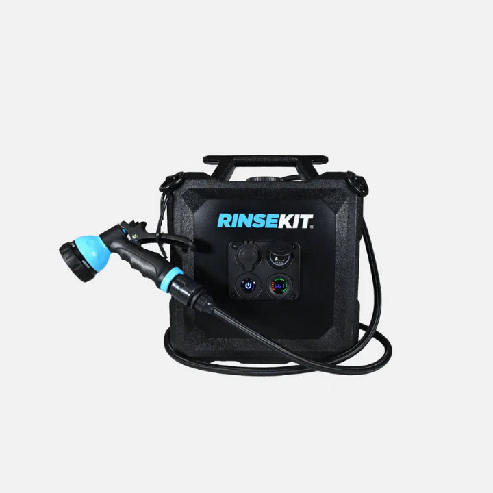 RinseKit 4 Gallon Cube Portable Shower RNKTCUBE - Battery Powered Outdoor Cleaning