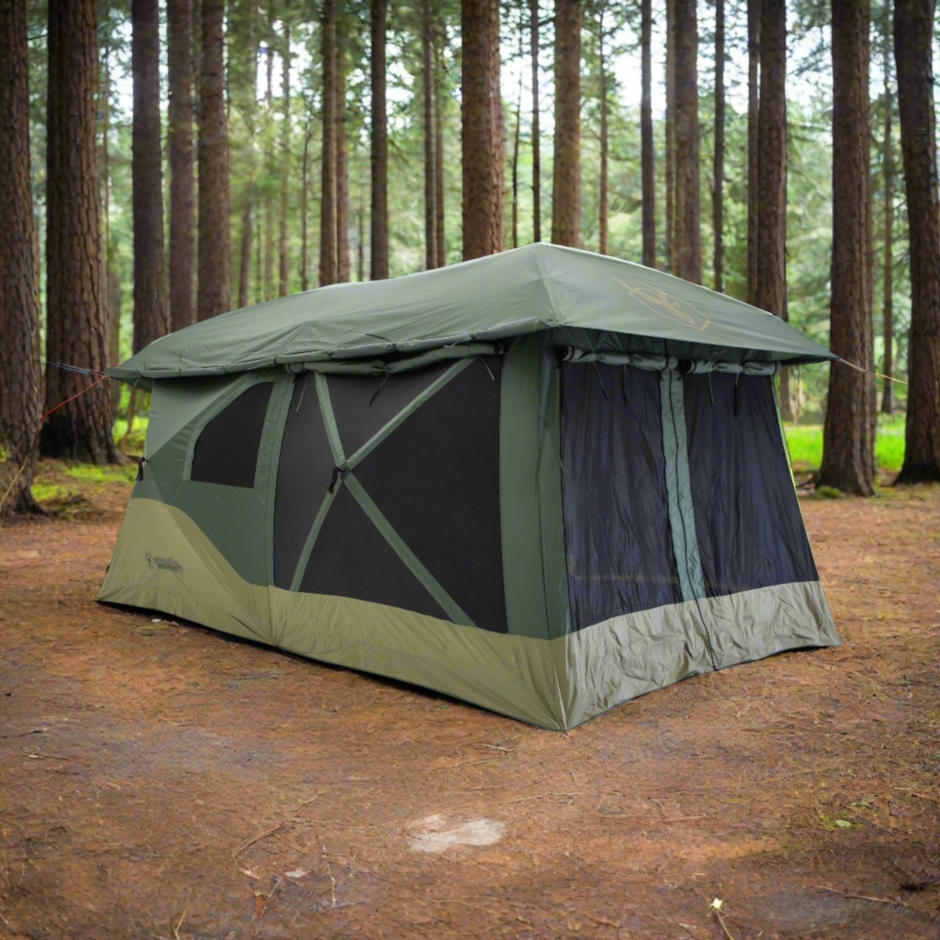 Gazelle Tents T4 Plus Overland Edition Tent, 4-8 People GAZEGT451GR