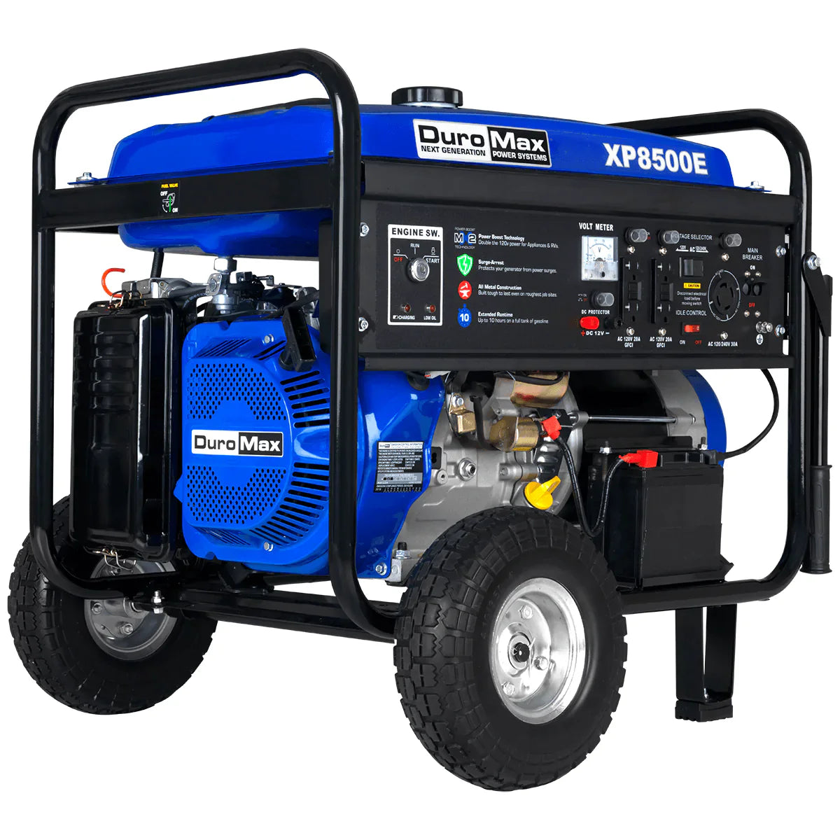 DuroMax XP8500E 8,500-Watt/7,000-Watt 420cc Electric Start Gas Powered Portable Generator